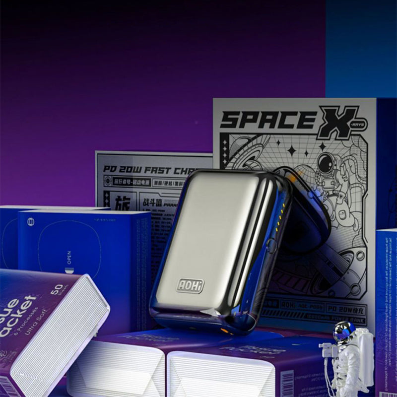 "Cyber" Dual Port Mini Power Bank