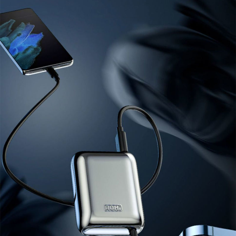 "Cyber" Dual Port Mini Power Bank