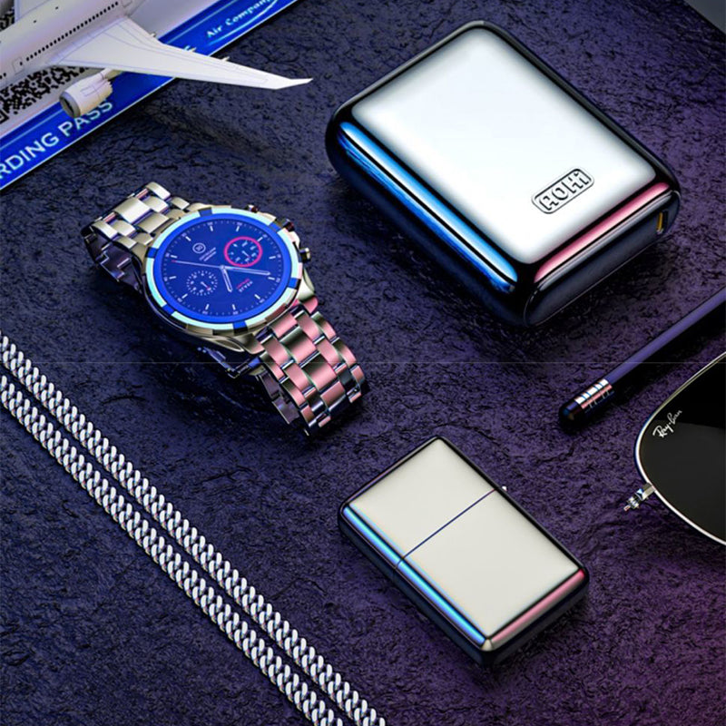 "Cyber" Dual Port Mini Power Bank