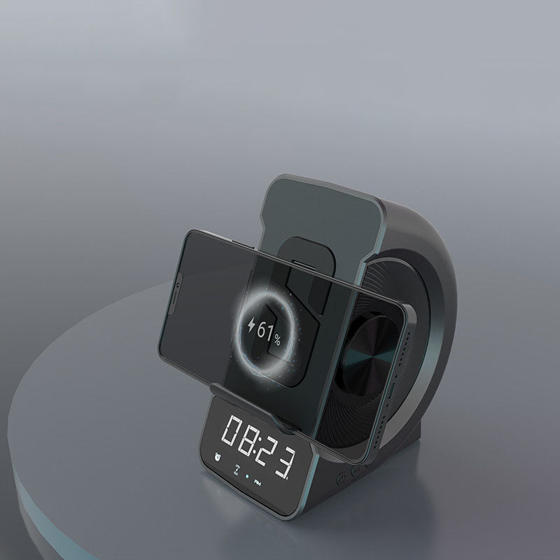 "Chubby" 3-in-1 Wireless Charger, Speaker, and Alarm Clock