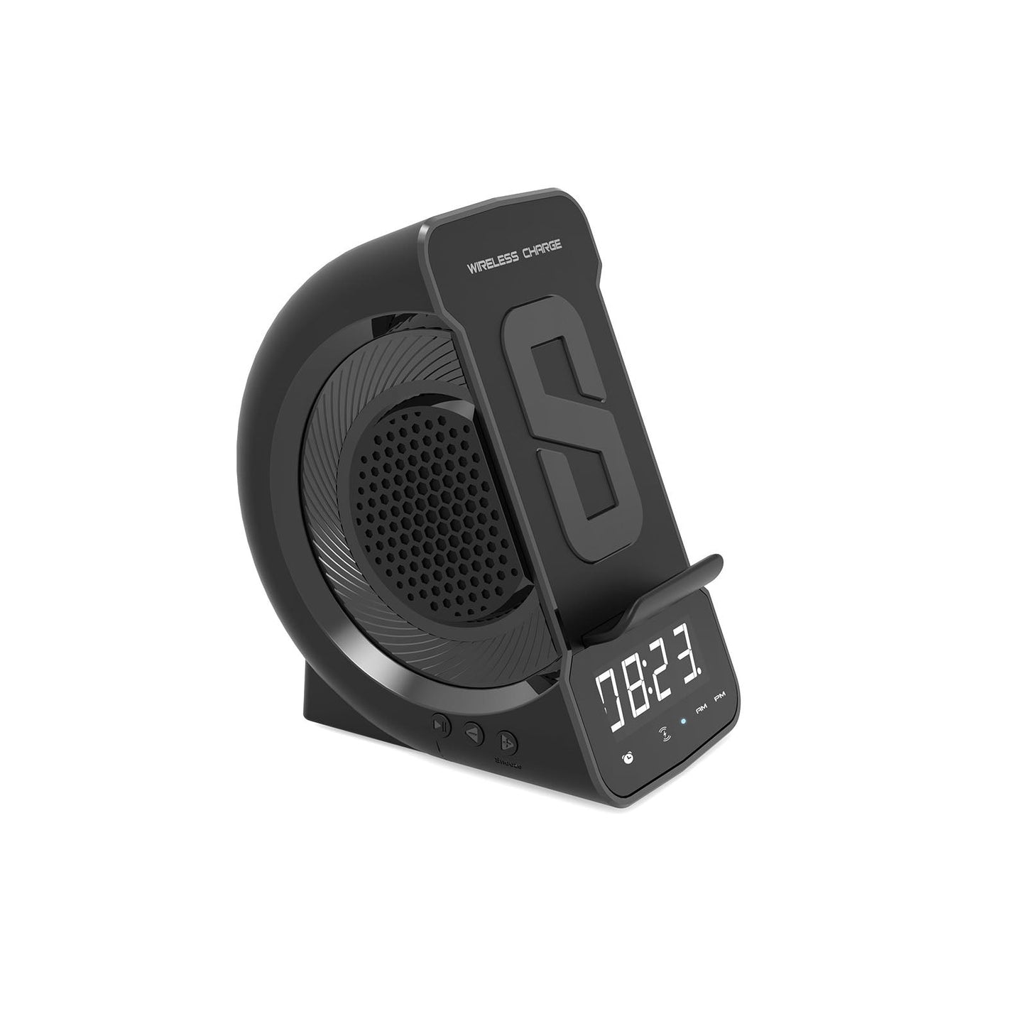 "Chubby" 3-in-1 Wireless Charger, Speaker, and Alarm Clock