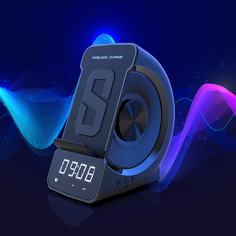 "Chubby" 3-in-1 Wireless Charger, Speaker, and Alarm Clock