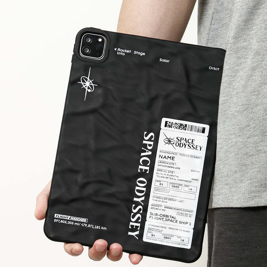"Explorer" Pleated Pattern Case for IPhone/pad/earpod