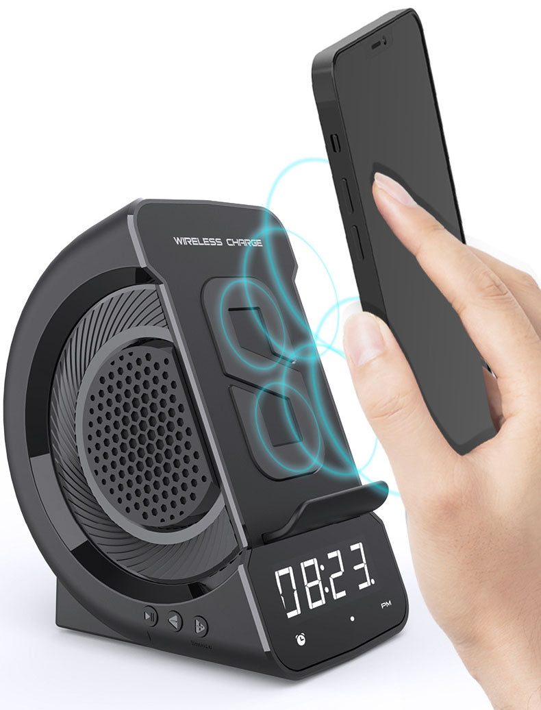 "Chubby" 3-in-1 Wireless Charger, Speaker, and Alarm Clock