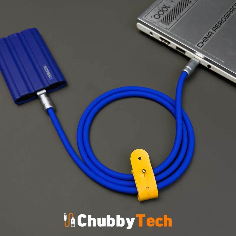 "Thunderbolt Chubby" USB 3.2 Gen2×2 Cable - 20Gbps