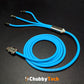 "Chubby Infinity" 3 IN 1 Fast Charge Cable (C+Lightning+Micro)