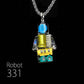 "Cyber Chic" Transparent Edition Necklace