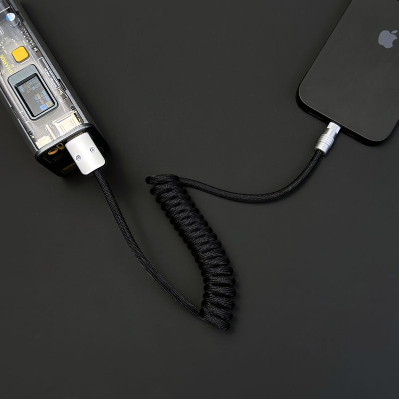 "Curly Chubby" Car-friendly Fast Charging Cable