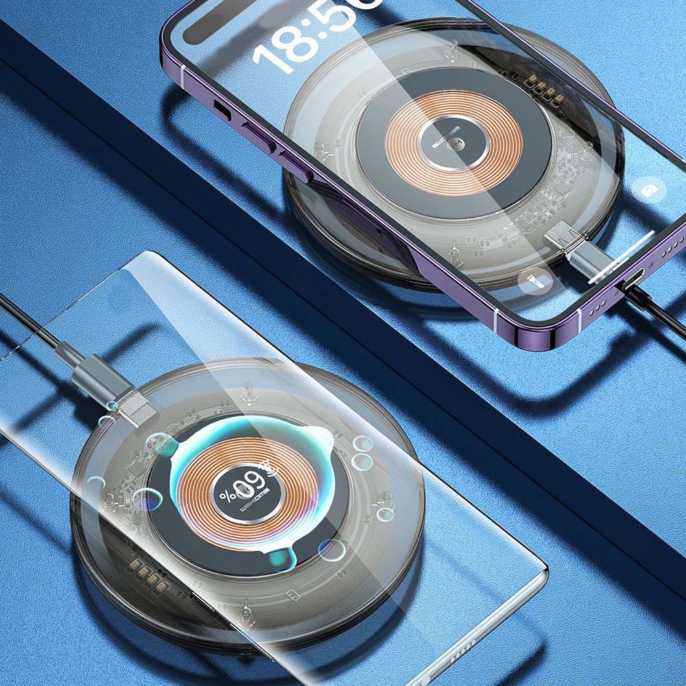 "See Through Me" 15W Wireless Charger