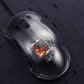 "Vibe" Colorful Transparent Gaming Mouse