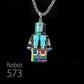 "Cyber Chic" Transparent Edition Necklace
