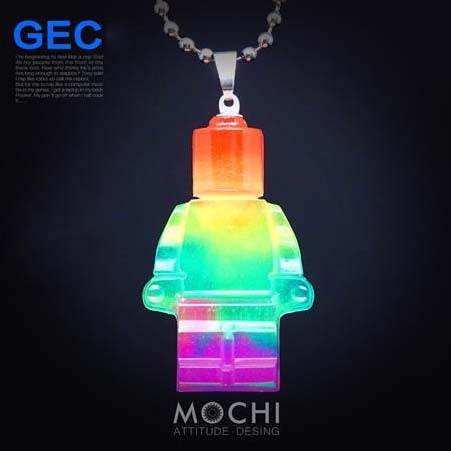 "Cyber Chic" Transparent Edition Necklace