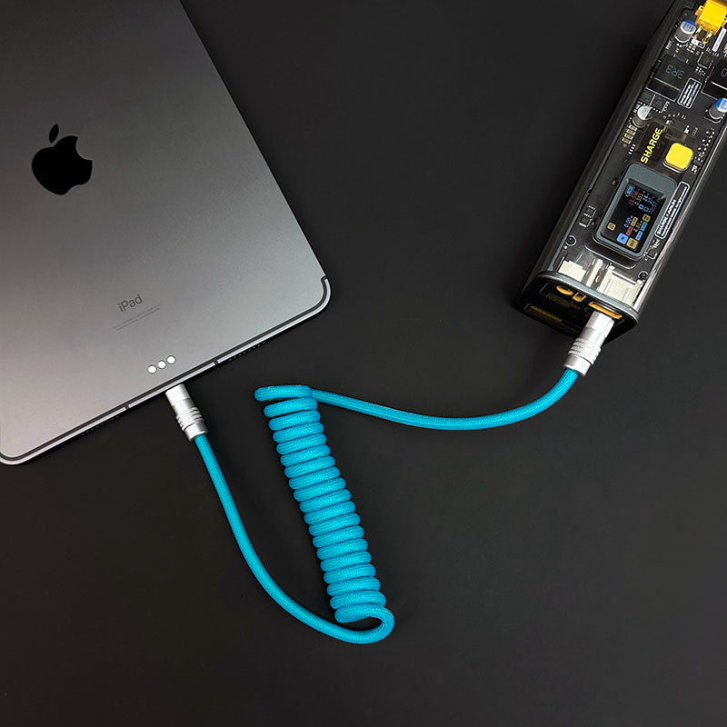 "Curly Chubby" Car-friendly Fast Charging Cable