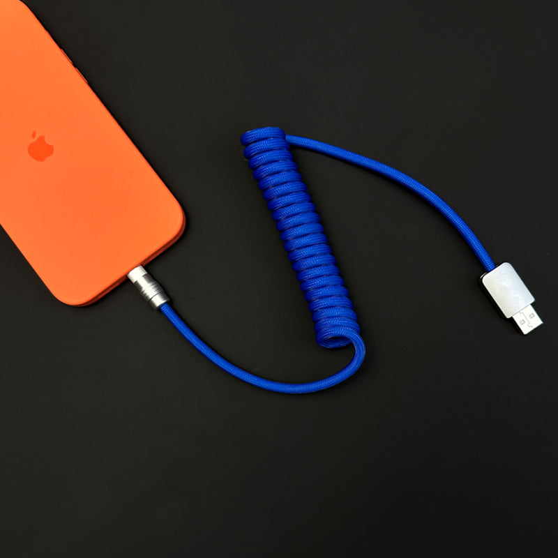 "Curly Chubby" Car-friendly Fast Charging Cable