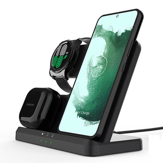 "Cyber" 3 in 1 15W Wireless Charger