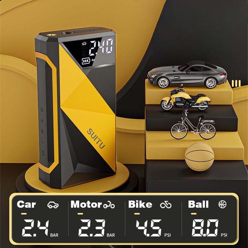 Cyber" Car Inflator & Power Bank