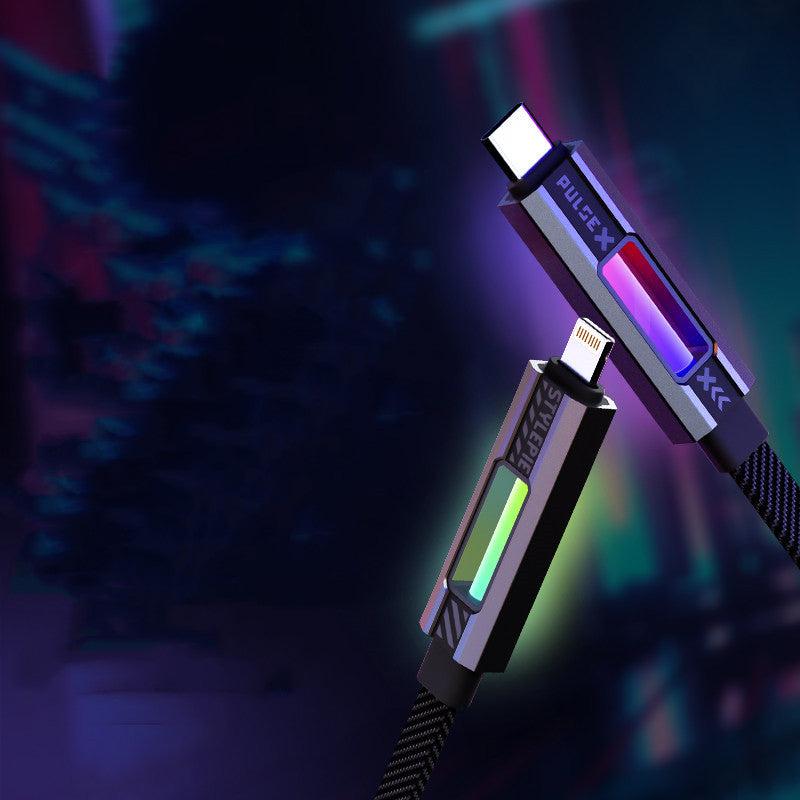 "Vibe"  RGB Neon Fast Charge Cable