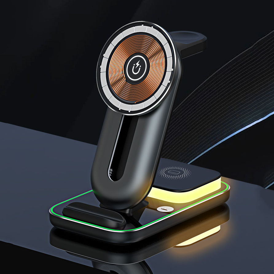 "Cyber" Multi-Functional Magnetic Wireless Charger