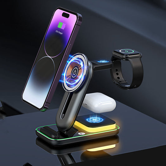 "Cyber" Multi-Functional Magnetic Wireless Charger