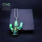 "Cyber Chic"Alternative Cactus Necklace