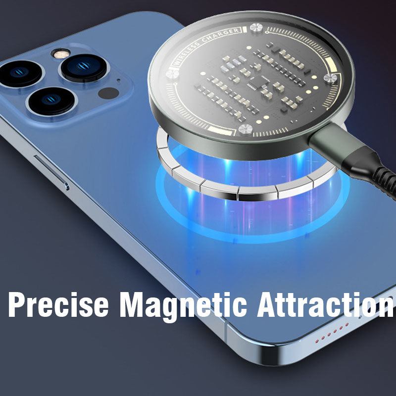 "See Through Me" Wireless Charging Magnetic