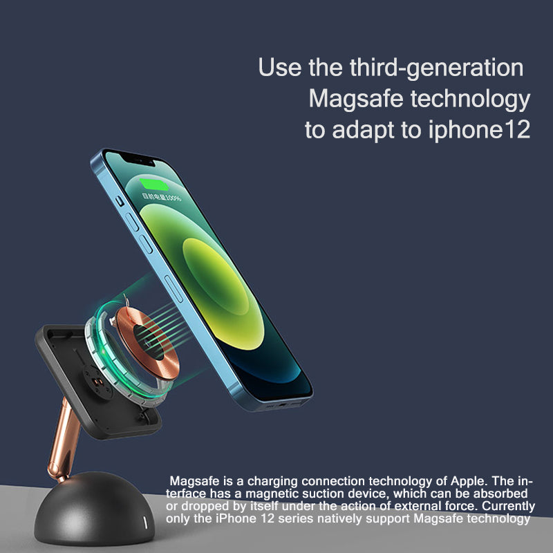 "Chubby" Magnetic Wireless Charging Stand