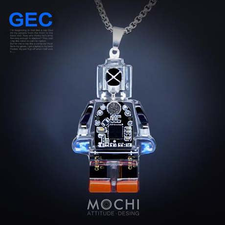 "Cyber Chic" Transparent Edition Necklace