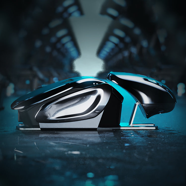 "Cyber" Metallic Silent Wireless Mouse