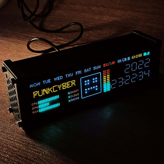 "Cyber" Multifunctional Electronic Clock