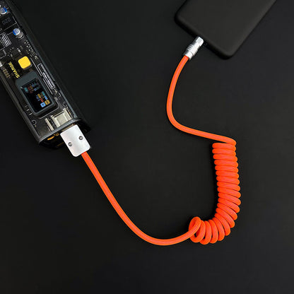 "Curly Chubby" Car-friendly Fast Charging Cable