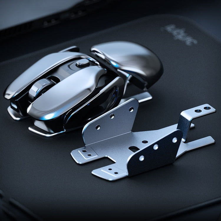 "Cyber" Metallic Silent Wireless Mouse