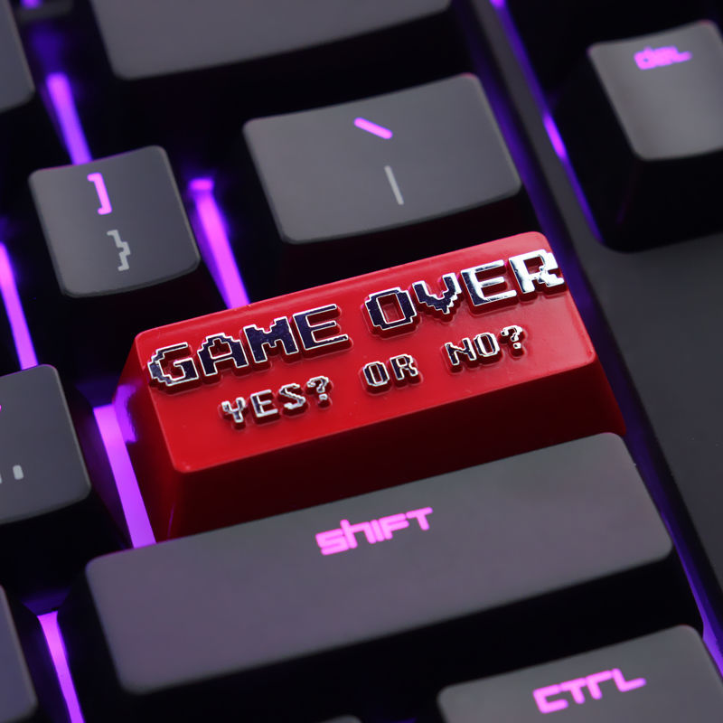 "Cyber" Mechanical Keyboard Cap