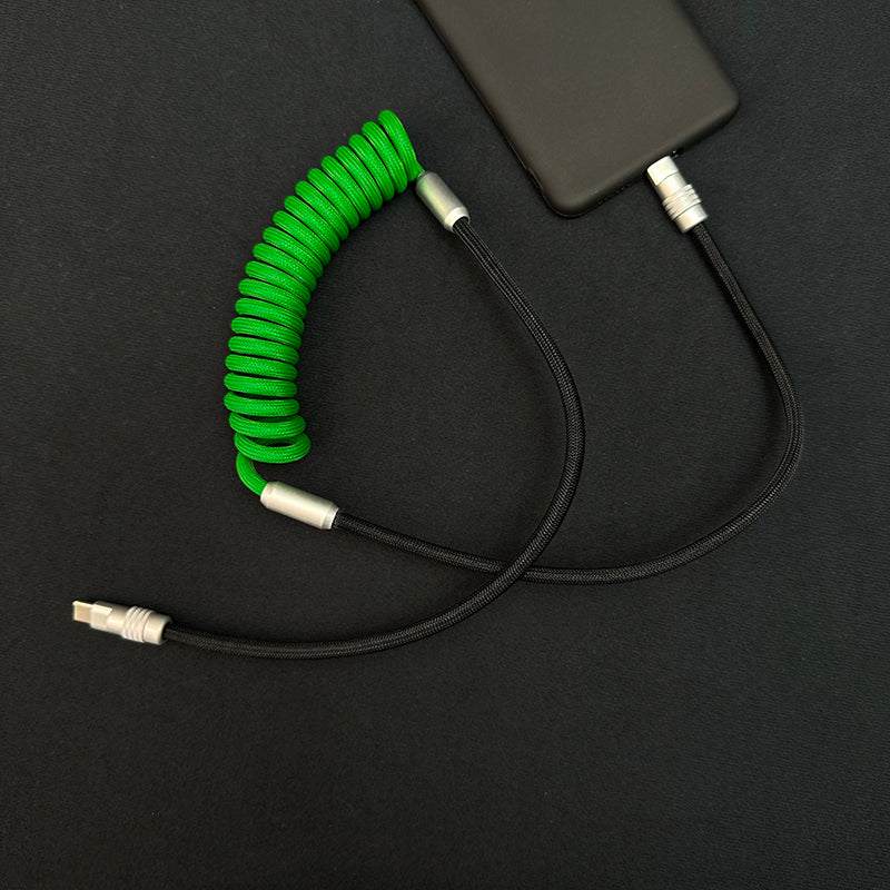 "Colorblock Chubby" Spring Charge Cable