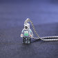 "Cyber Chic" Gear Electron Robot Necklace