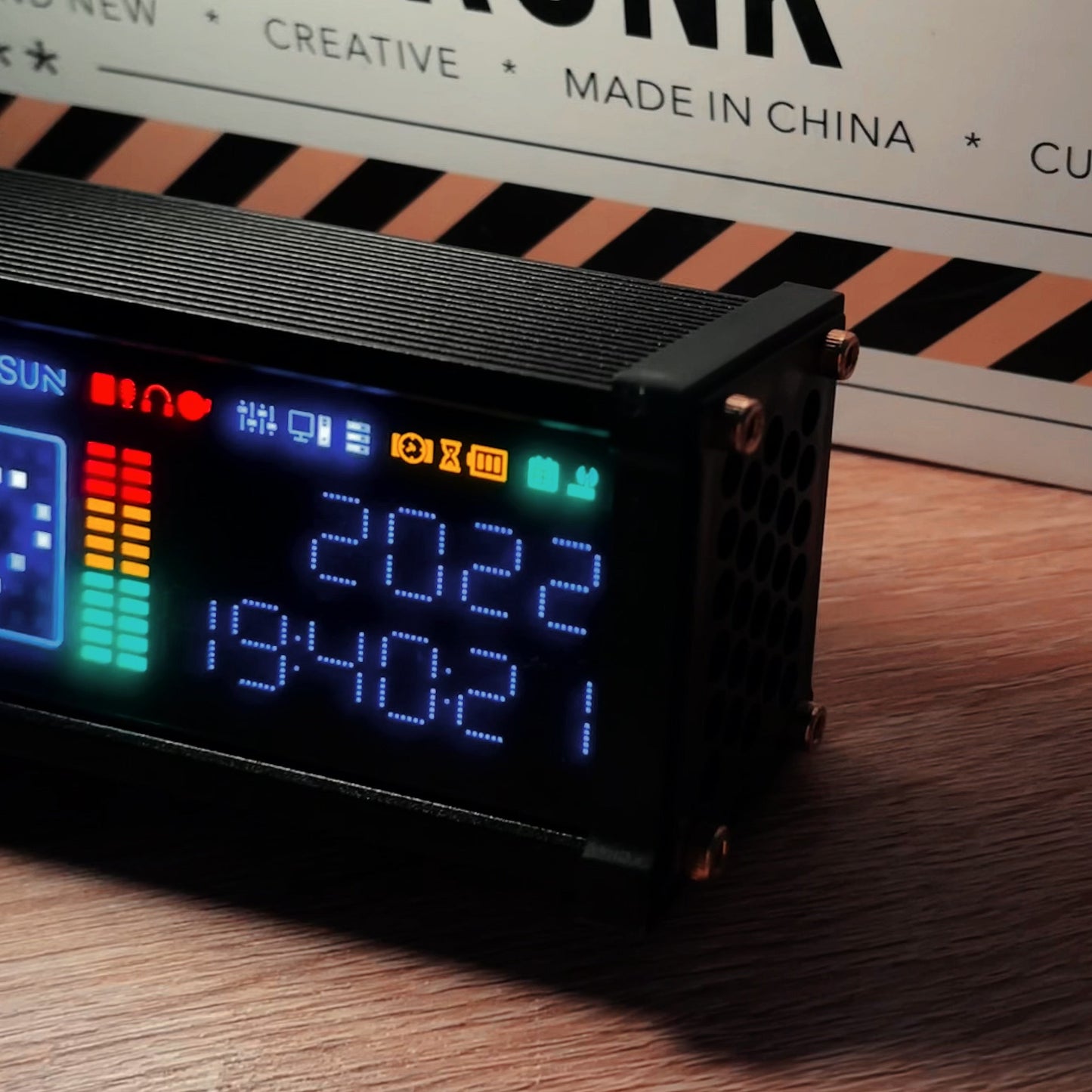 "Cyber" Multifunctional Electronic Clock