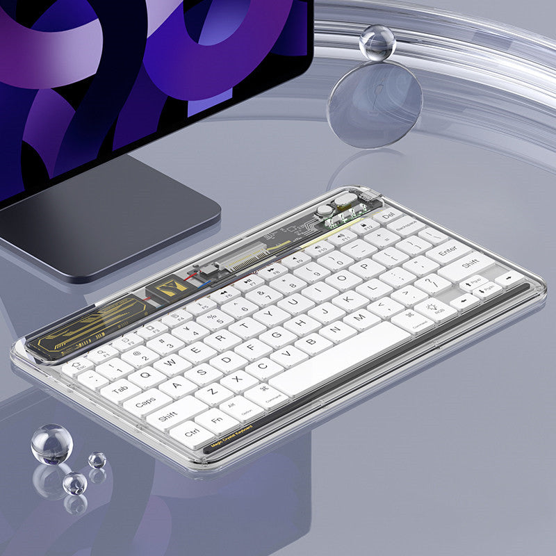 "See Through Me" Wireless Bluetooth Keyboard