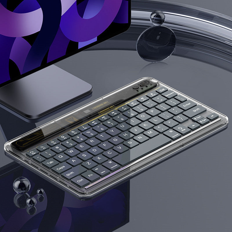 "See Through Me" Wireless Bluetooth Keyboard