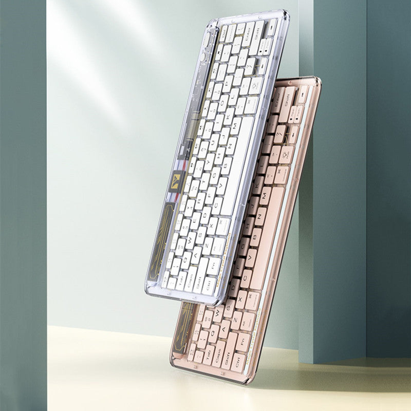 "See Through Me" Wireless Bluetooth Keyboard