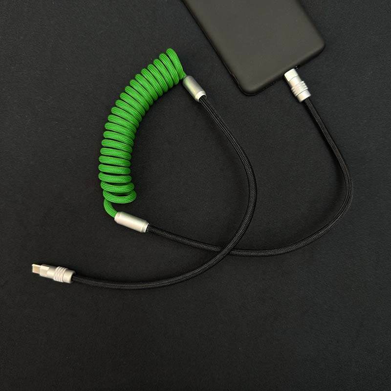 "Colorblock Chubby" Spring Charge Cable