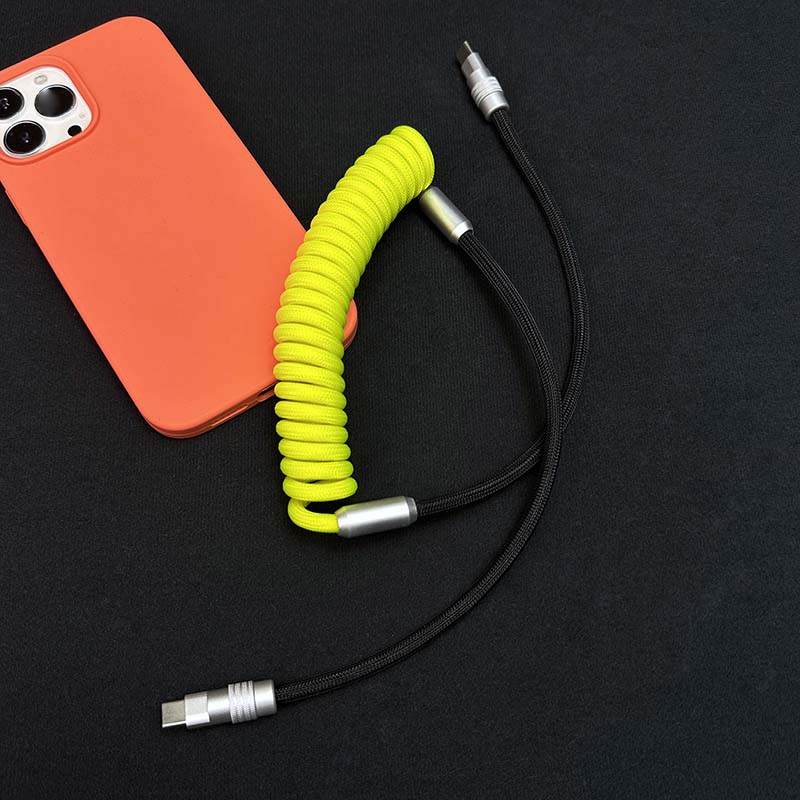 "Colorblock Chubby" Spring Charge Cable