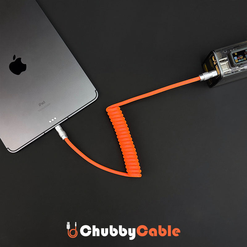 "Curly Chubby" Car-friendly Fast Charging Cable