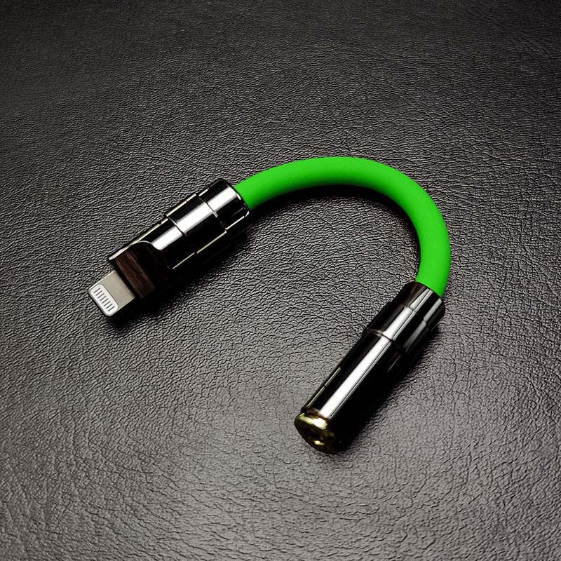 "U Chubby" C & Lightning to 3.5mm Audio Adapter