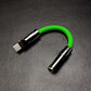 "U Chubby" C & Lightning to 3.5mm Audio Adapter