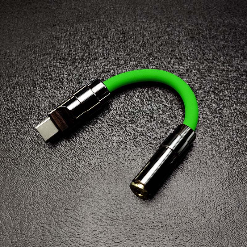 "U Chubby" C & Lightning to 3.5mm Audio Adapter