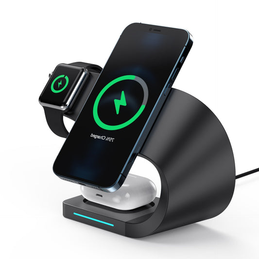 "Cyber" 4-in-1 Magnetic Wireless Charging