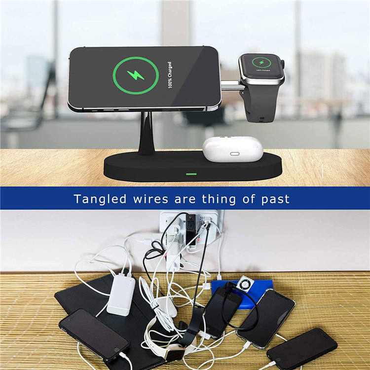 "Cyber" 4 in 1 Wireless Charging Stand