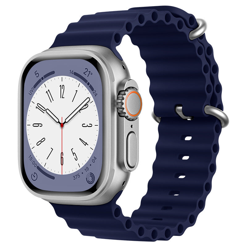 "Chubby" Bicolor Silicone Iwatch Strap