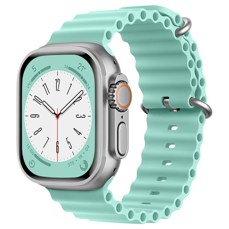 "Chubby" Bicolor Silicone Iwatch Strap