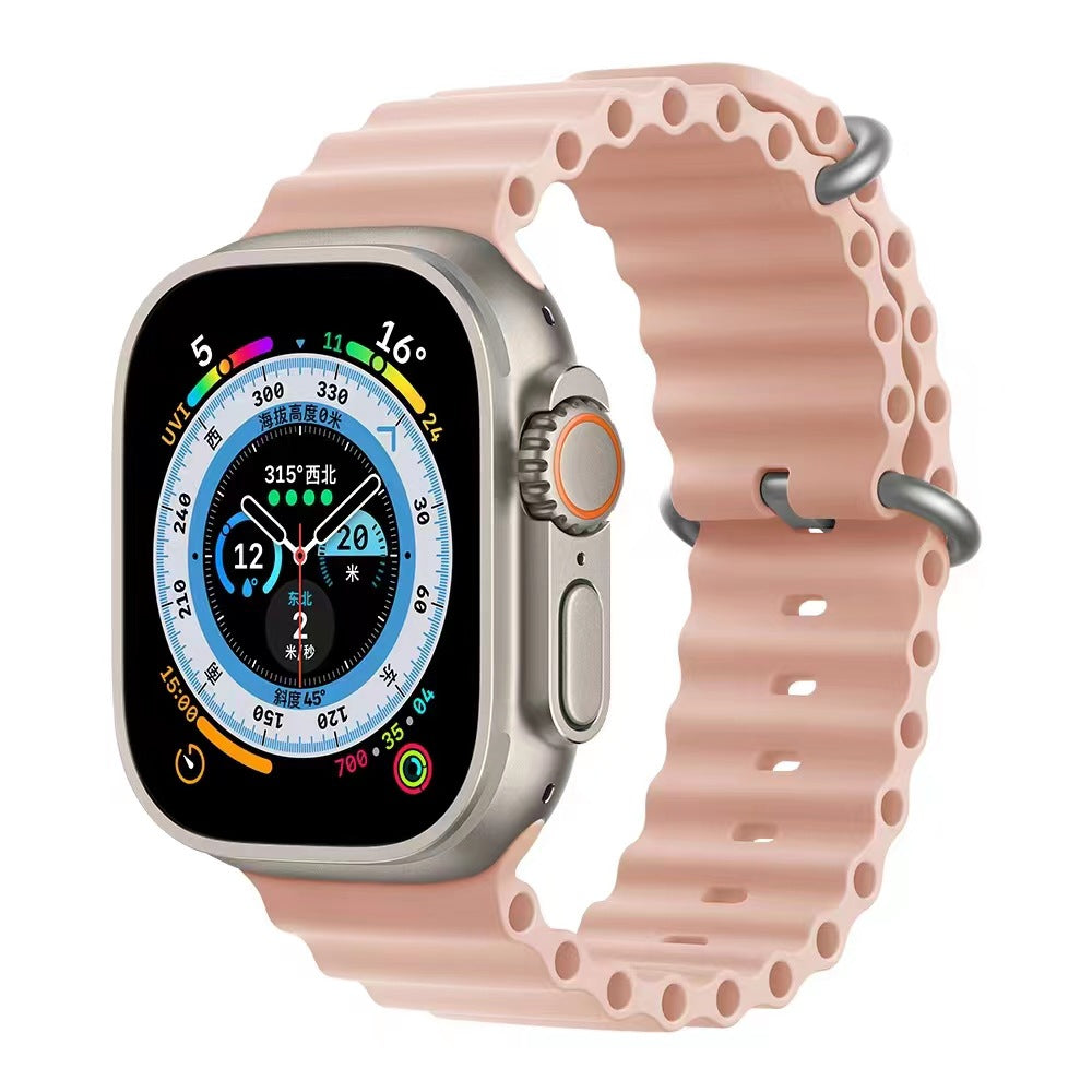 "Chubby" Bicolor Silicone Iwatch Strap