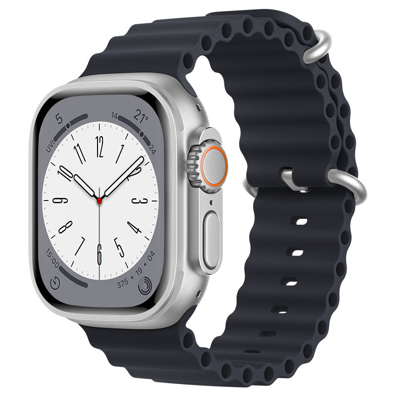 "Chubby" Bicolor Silicone Iwatch Strap